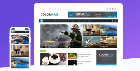 ColorMag Pro 5.1.4 - Magazine & News Style WordPress Theme
