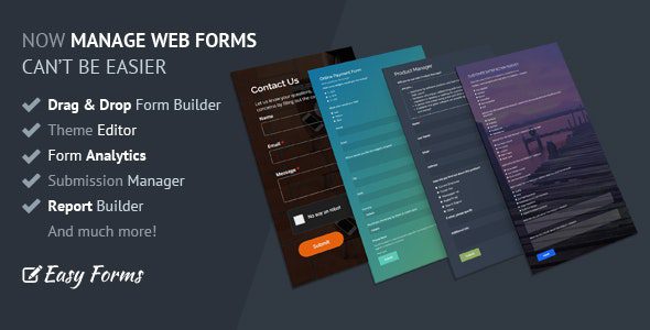 Easy Forms 1.18.4 Nulled - Advanced Form Builder and Manager