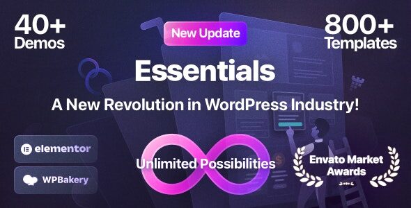 Download Free Essentials 4.0.2 - Multipurpose WordPress Theme Essentials 4.0.2 - Multipurpose WordPress Theme