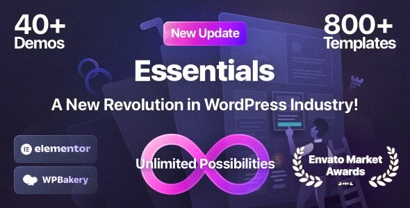 Essentials 3.2.6 - Multipurpose WordPress Theme