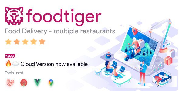 FoodTiger 3.6.0 Nulled - Food delivery - Multiple Restaurants