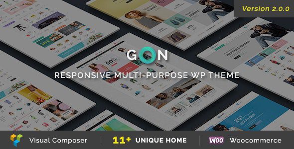 Gon 2.3.0 - Responsive Multi-Purpose WordPress Theme