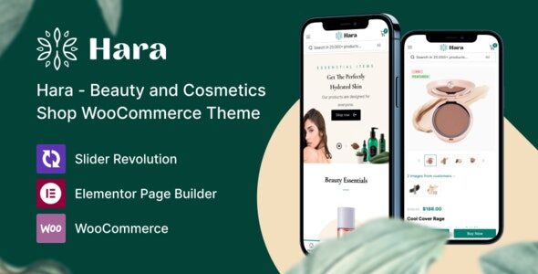 Hara 1.1.15 - Beauty and Cosmetics Shop WooCommerce Theme