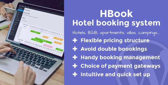 HBook 2.1.4 – Hotel booking System WordPress Plugin
