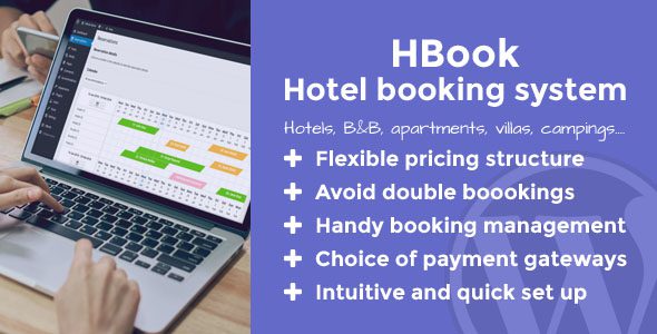 HBook 2.0.19 Nulled - Hotel booking System WordPress Plugin
