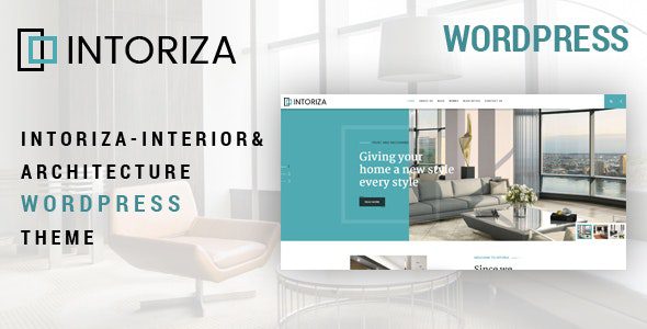 Intoriza 1.0.7 - Interior Architecture WordPress Theme