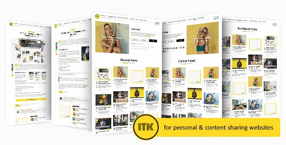 Itaka 1.7 - Content Sharing WordPress Theme
