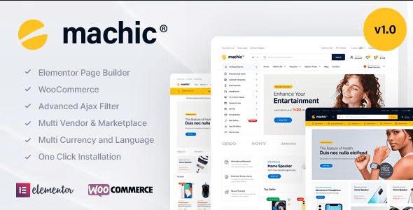 Download Free Machic 1.6.4 - Electronics Store WooCommerce Theme Machic 1.6.4 - Electronics Store WooCommerce Theme