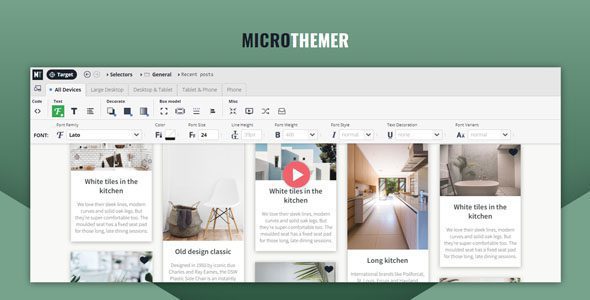 Microthemer 7.2.4.5 Nulled - WordPress CSS Editor for Page Speed