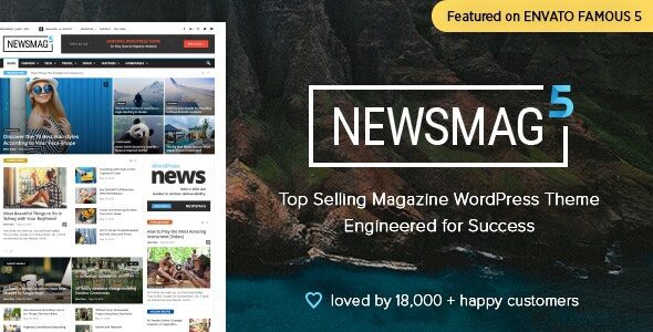 Newsmag 5.4.3 - Newspaper & Magazine WordPress Theme
