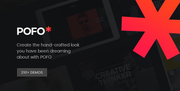 Pofo 2.4 – Creative Portfolio and Blog WordPress Theme