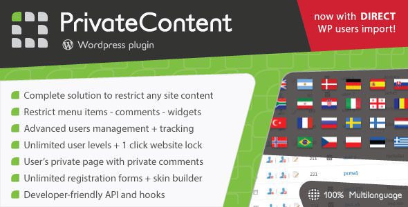 Private Content 8.10.4 - Multilevel Content Plugin