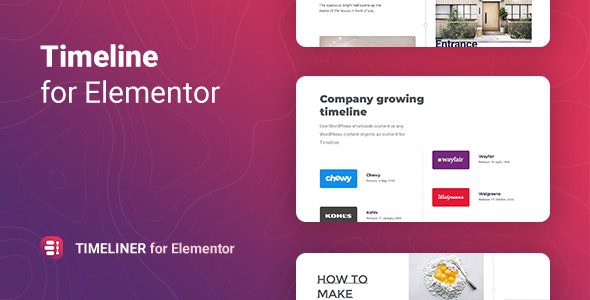 Timeliner 1.0.3 - Timeline for Elementor
