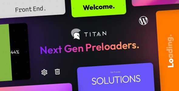 Titan Preloaders 1.2.0 - Page Transitions WordPress Plugin