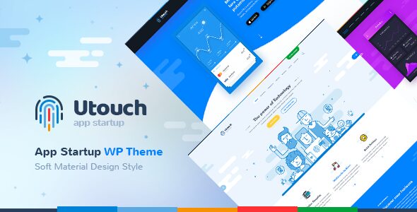 Utouch 3.3.4 - Startup Business and Digital Technology WordPress Theme