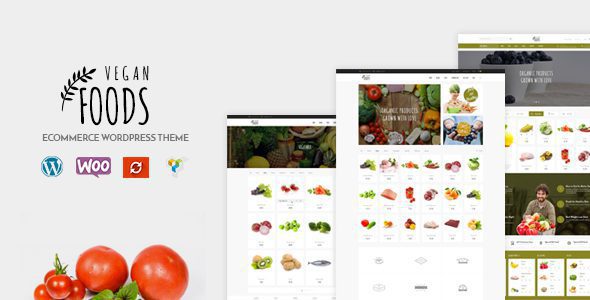 Vegan Food 5.2.30 - Organic Store, Farm Responsive Woocommerce WordPress Theme