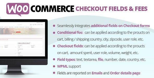 WooCommerce Checkout Fields & Fees 10.0