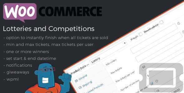 WooCommerce Lottery 2.1.11 - WordPress Competitions and Lotteries, Lottery for WooCommerce