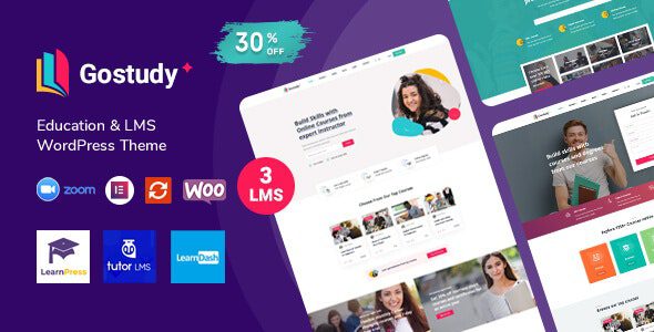 Gostudy 2.4.6 - Education WordPress Theme