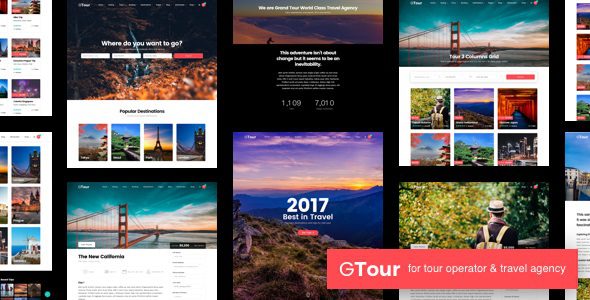 Grand Tour 5.4 - Travel Agency WordPress