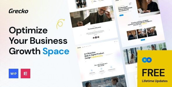 Grecko 5.2 - Multipurpose Business WordPress Theme with Clean Design