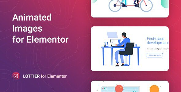 Lottier 1.0.7 - Lottie Animated Images for Elementor