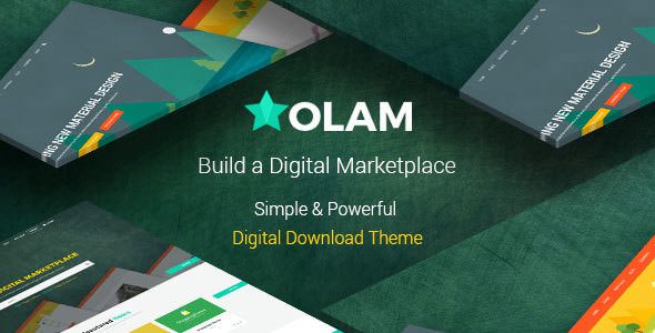 Olam 5.0.0 - Easy Digital Downloads Marketplace WordPress Theme