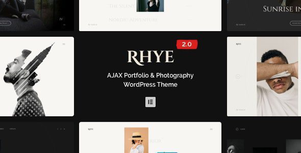 Rhye 3.2.3 - AJAX Portfolio WordPress Theme