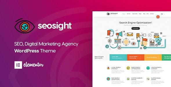 Seosight 5.21 - Digital Marketing Agency WordPress Theme