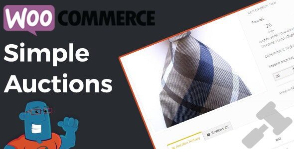WooCommerce Auctions - WordPress Simple Auctions 3.0.1