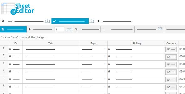 WP Sheet Editor Premium 2.25.19 + Addons