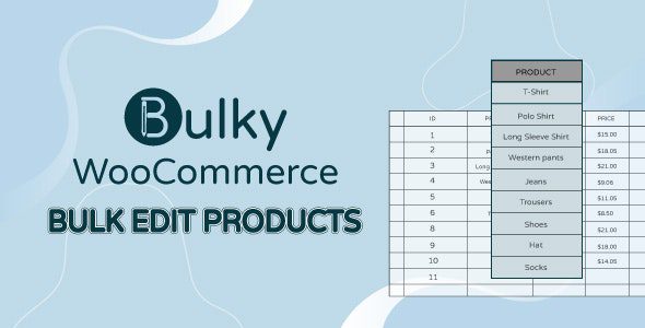 Bulky - WooCommerce Bulk Edit Products, Orders, Coupons 1.2.6