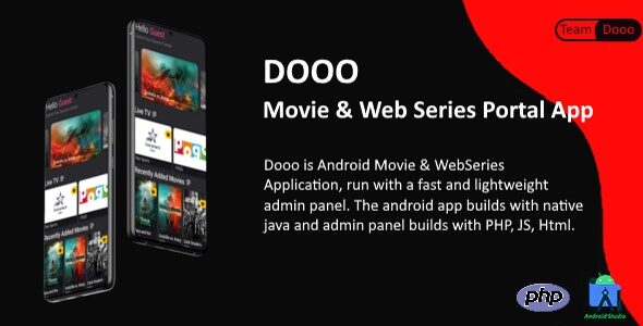 Dooo 2.8.4 - Movie & Web Series Portal App