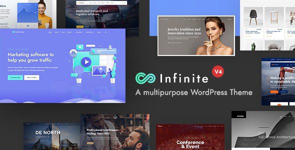Infinite 4.0.5 - Corporate Business WordPress Theme