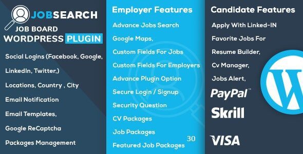 JobSearch 2.5.2 - Job Board WordPress Plugin