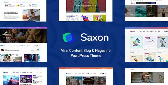Saxon 1.9.2 - Viral Content Blog & Magazine WordPress Theme
