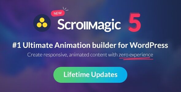 Scroll Magic 5.0.2 - Animation Builder WordPress Plugin