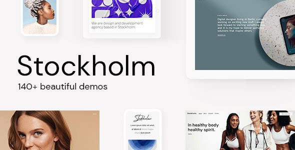 Stockholm 9.6 - Elementor Theme for Creative Business & WooCommerce