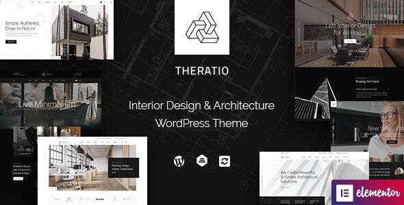 Theratio 1.2.6.1 - Architecture & Interior Design Elementor WordPress Theme