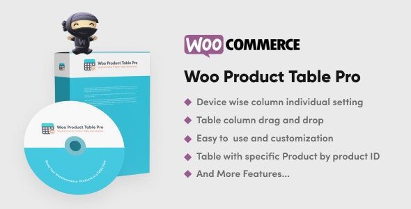 Woo Product Table Pro 9.1.0 - WooCommerce Product Table view solution