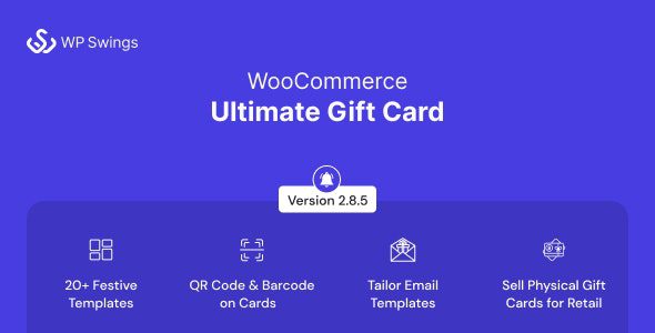 WooCommerce Ultimate Gift Card 2.8.8 - Create, Sell and Manage Gift Cards with Customized Email Templates
