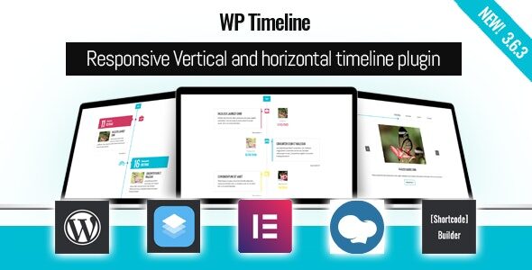 WP Timeline 3.6.5 - Vertical and Horizontal timeline plugin
