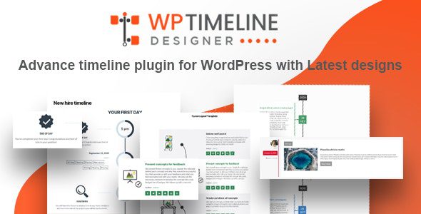 WP Timeline Designer Pro 1.4.5 - WordPress Timeline Plugin