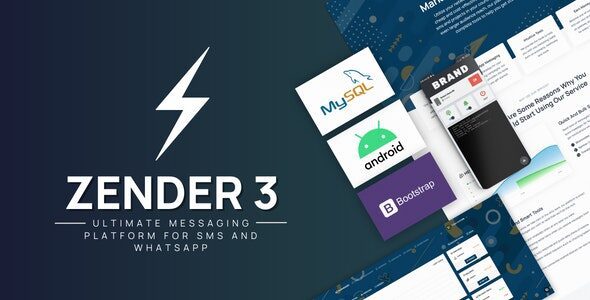 Zender 3.3.8 - Messaging Platform for SMS, WhatsApp & use Android Devices as SMS Gateways (SaaS)