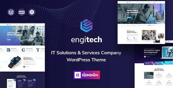 Engitech 1.7.0 - IT Solutions & Services WordPress Theme