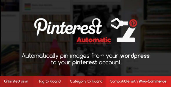 Pinterest Automatic Pin Wordpress Plugin 4.17.0 Nulled