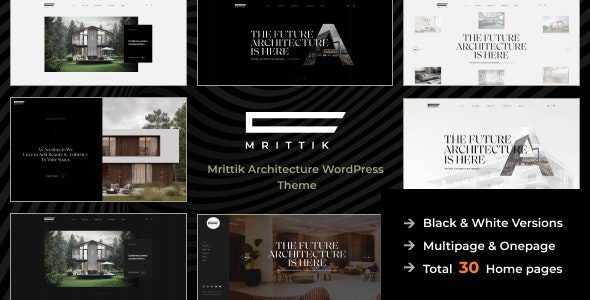 Mrittik 1.0.1 Nulled - Architecture and Interior Design Theme