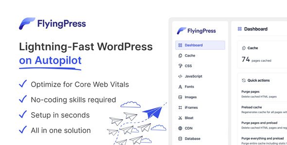 FlyingPress 4.10.3 - Lightning-Fast WordPress on Autopilot