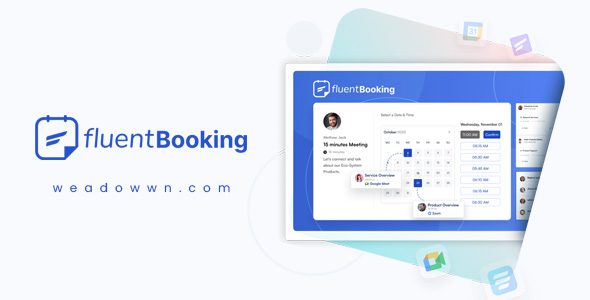 Download Free Fluent Booking Pro 2.1.2 - Appointment Booking Calendar Plugin for WordPress Fluent Booking Pro 2.1.2 - Appointment Booking Calendar Plugin for WordPress