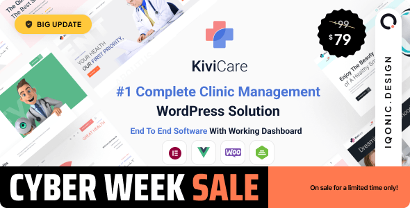 KiviCare 2.2.2 - Medical Clinic & Patient Management WordPress Solution